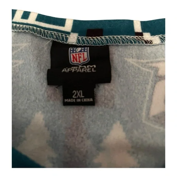 🎉Host Pick🎉 NFL Apparel Teal and White Sweater-super soft! - Picture 4 of 6